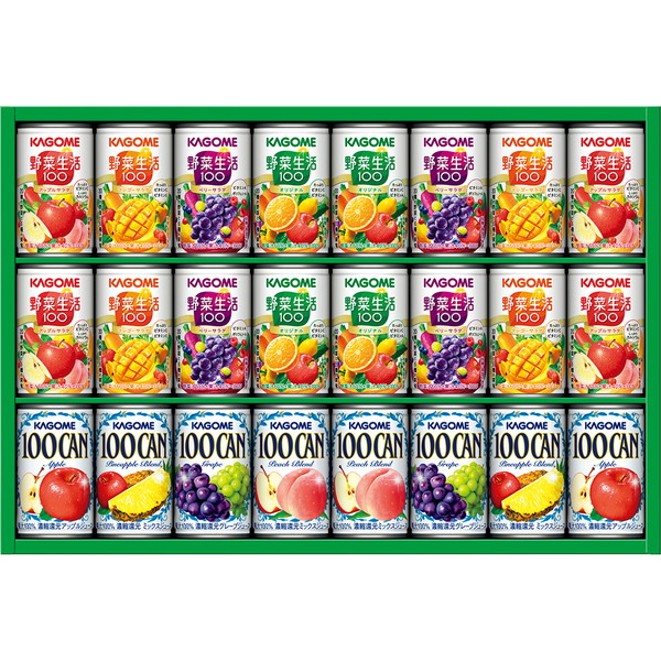 [解体セール][カゴメ] フルーツ＆野菜飲料詰合せ[ＫＳＲ３０Ｐ]