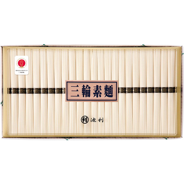 [解体セール]ご自宅用　[池利] 三輪素麺５０束[５０ＴＡＢＡ]