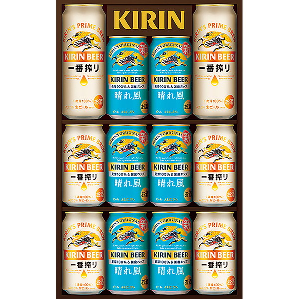 [ＫＩＨ３] 「キリン」一番搾り・晴れ風２種セット【解体セール】