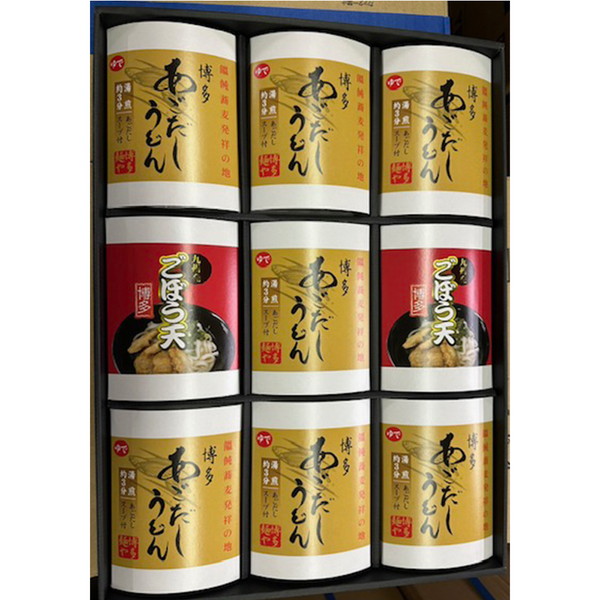 [ＫＧ－Ｍ] 博多あごだしうどん (ごぼう天入)【解体セール】
