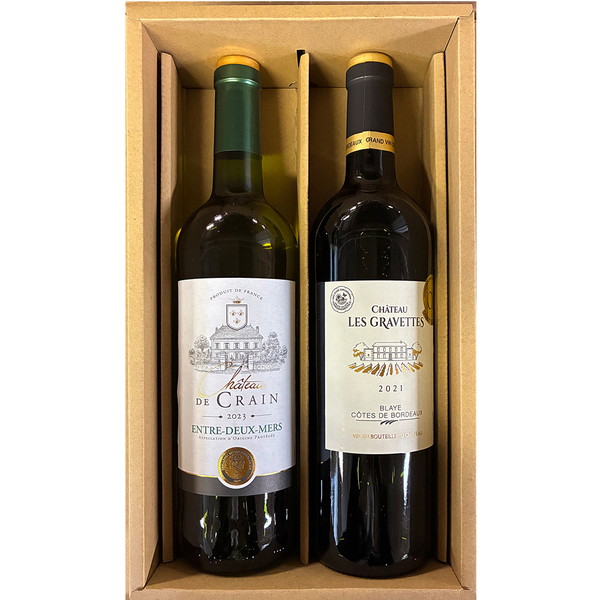 [HD-50] ボルドー金賞紅白ワインセット[解体セール]