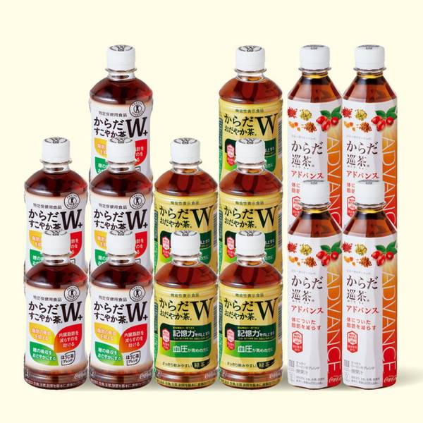 [KOM30B] 日本コカコーラからだすこやか茶Ｗ＋おだやか茶Ｗ巡茶アドバンス[解体セール]