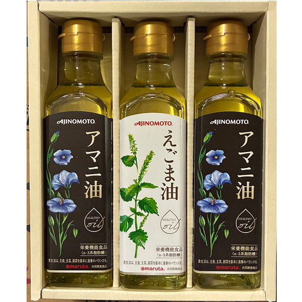 [EGA-30N] 「味の素」えごま油＆アマニ油ギフト[解体セール]