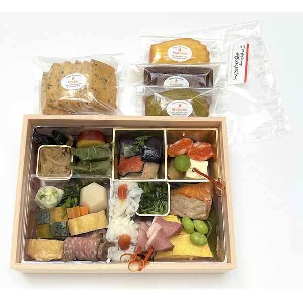 [京料理　はり清]　敬老の日折詰（焼き菓子詰合せ付）