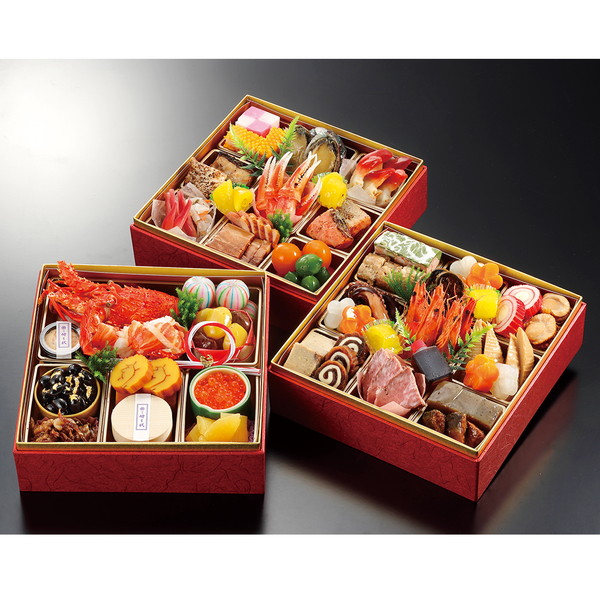 016 [竹千代] 料亭竹千代 和風三段重おせち(竹千代38)