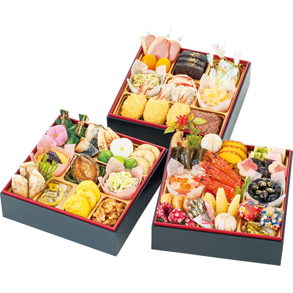 027 [井筒屋] 井筒屋 和洋三段重(井筒屋和洋18)