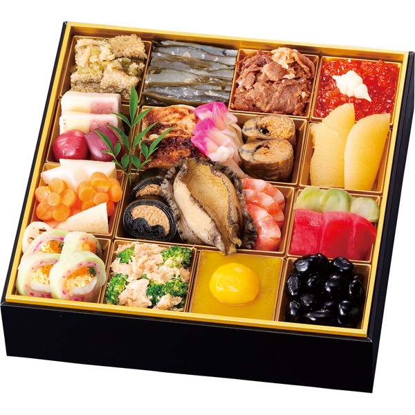 124 [浅田屋] 金沢 浅田屋 和風おせち 一段(浅田屋22)
