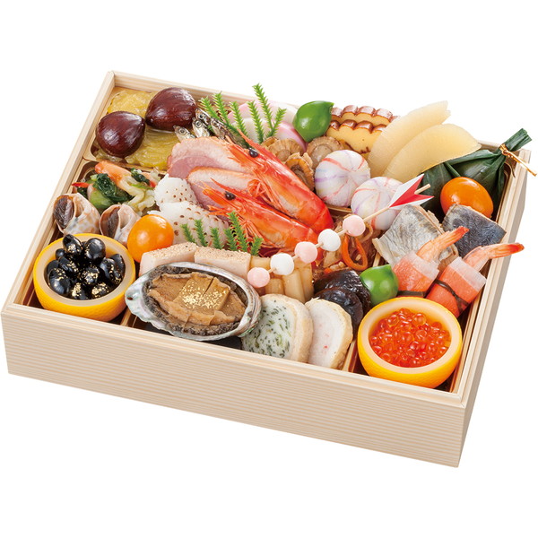 140 [口福] 金沢・近江町市場 旬彩和食 口福一段重(口福128)