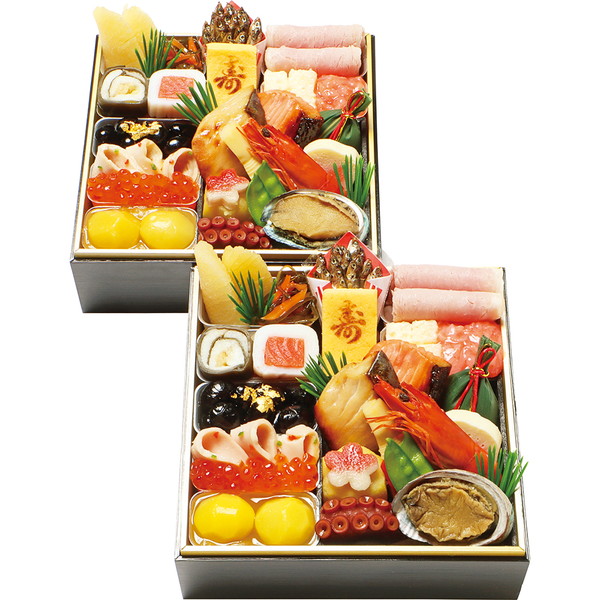 312 [わらびの里] 和風料亭おせち個食（2折）(わらび14)