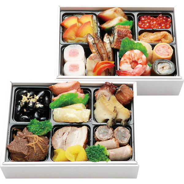 325 [熊魚菴たん熊北店] おせち冷凍和風二段(熊魚菴冷15)