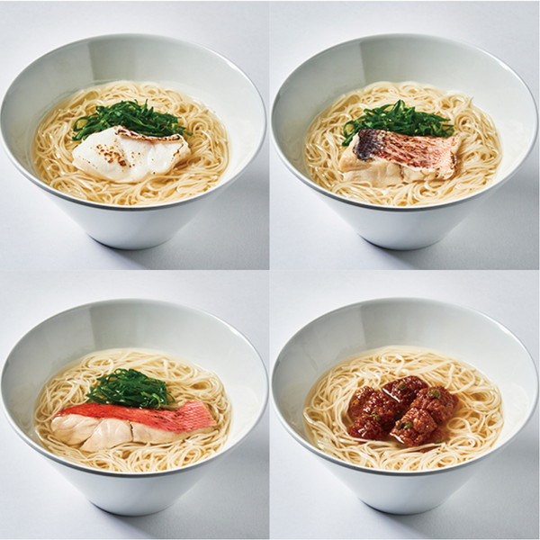 [京都 二軒茶屋 中村楼] にゅうめん４種セット