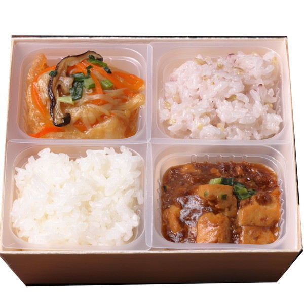 [エブリミールマーケット（proton)] 手毬中華 白身魚の甘酢あんかけと麻婆豆腐