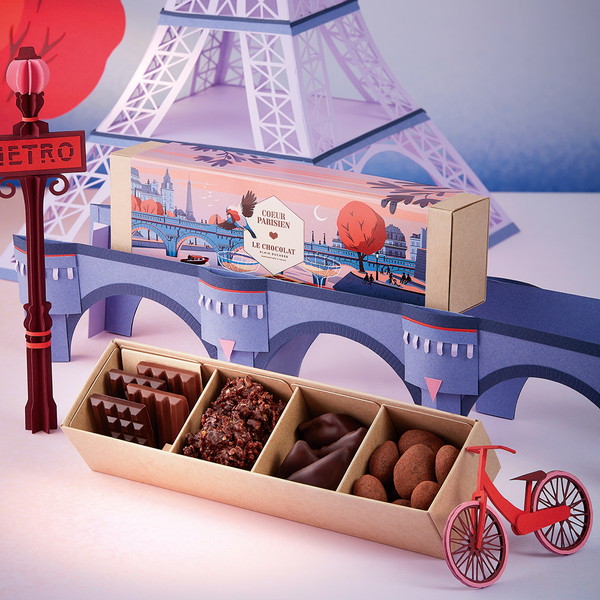 [ル・ショコラ・アラン・デュカス] アソルティモン・グルマン 4種