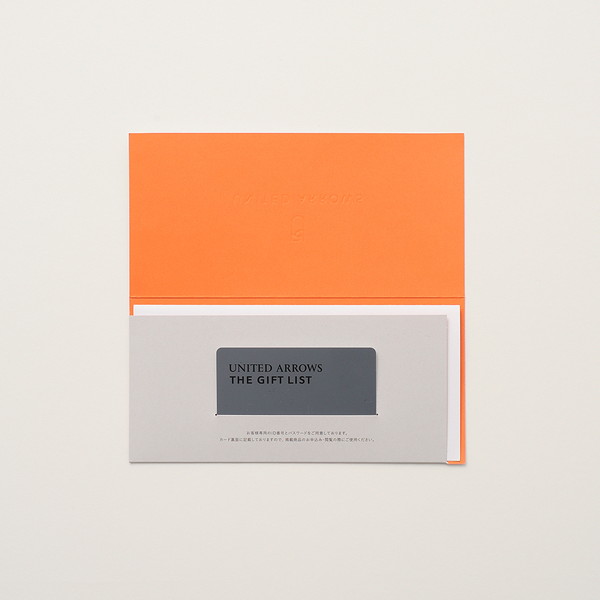 UNITED ARROWS THE GIFT LIST e-order　TP-CARD