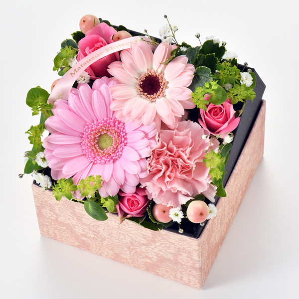 [松末フラワーガーデン] ボックスフラワー　ピンク系