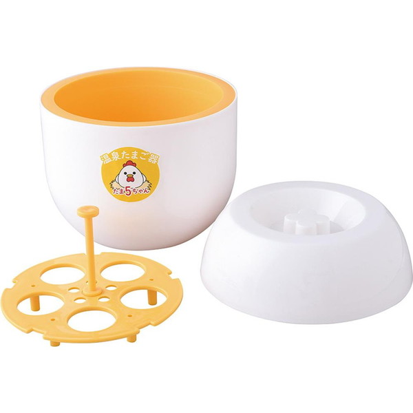[理由ありお買得品] おうちで簡単！温泉たまご器 たま５ちゃん