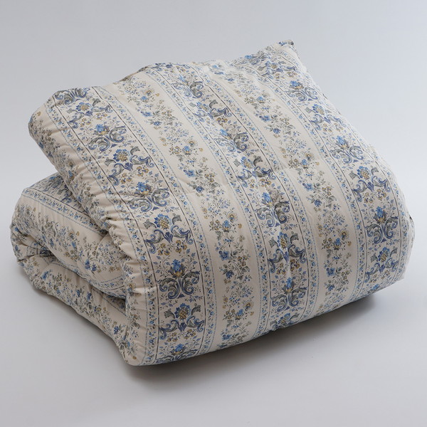 [大津コーポレーション] 羽毛掛けふとん（エーデル１２） ブルー [5608902E]