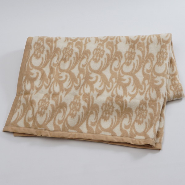 [大津コーポレーション] ウール毛布（毛羽部分） ベージュ  [8243101-3]