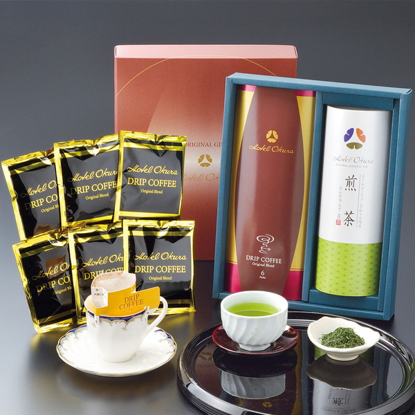 [ホテルオークラ] ホテルオークラコーヒー・煎茶　詰合せ[OTC-AR]