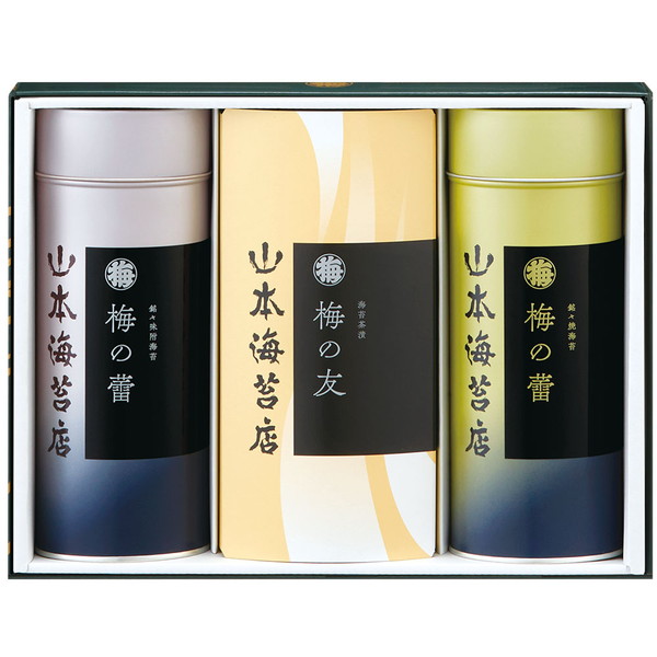 [山本海苔店] 「梅の蕾」・海苔茶漬け詰合せ[TC3A]