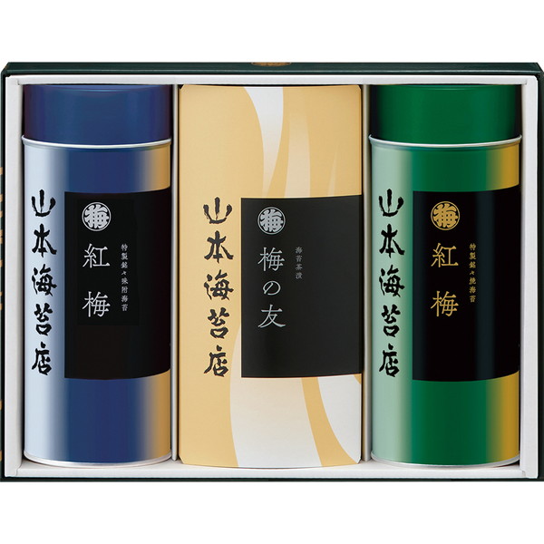 [山本海苔店] 「紅梅」海苔茶漬け詰合せ [KC4A]