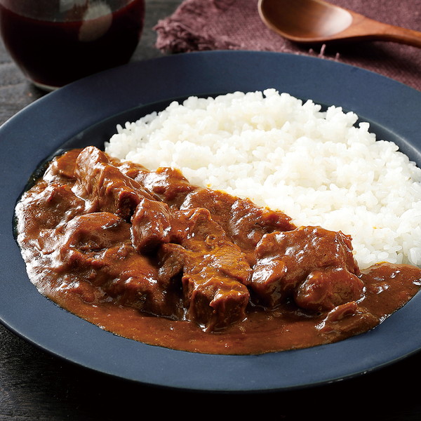 [利久] 大きな牛たんカレー