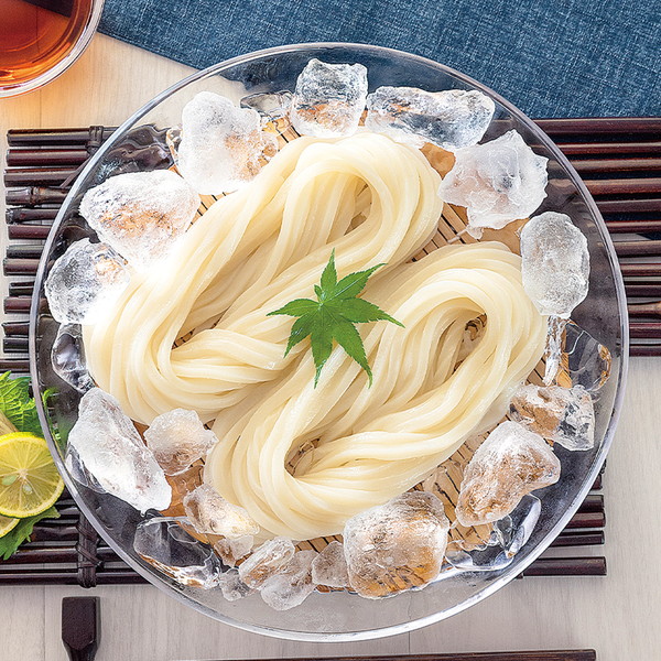 [亀城庵] ぶっかけうどん・ざるうどんセット 15人前
