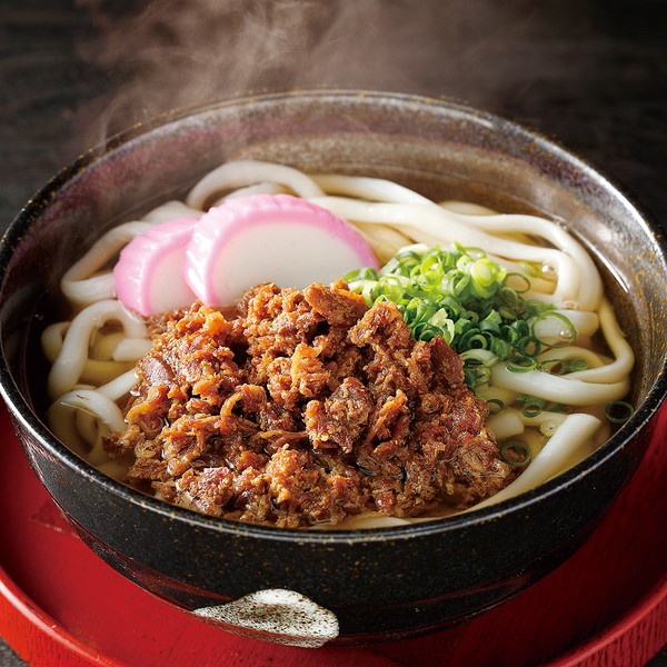 [北九州駅弁当]  かしわうどん