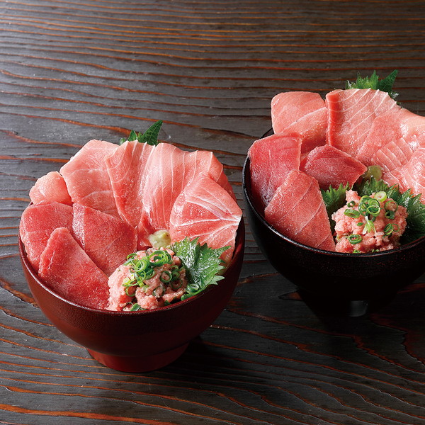 天然本まぐろ 丼セット