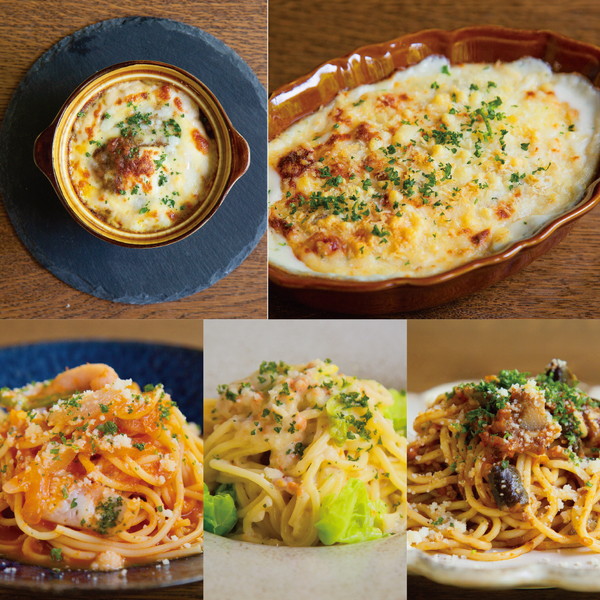 [ぶどうの樹] シェフ特製グラタン＆パスタセット
