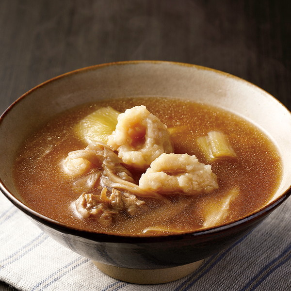 食べる具だくさんスープ秋田のきりたんぽ