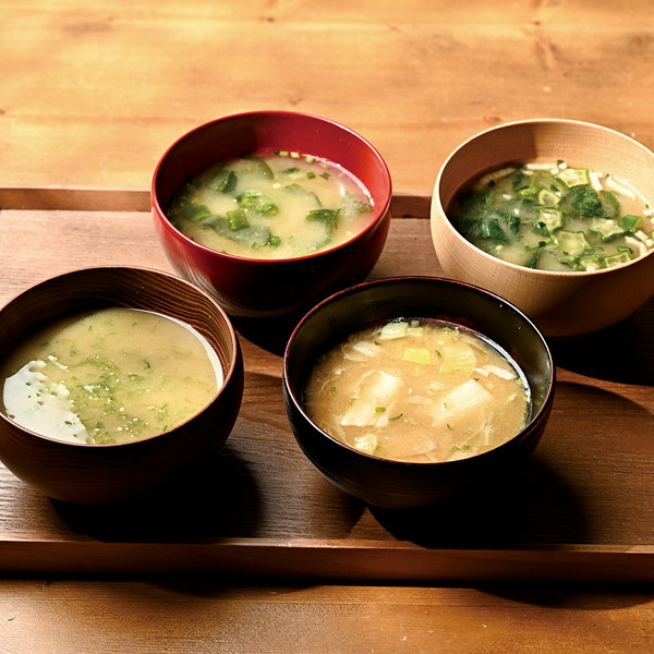 しあわせいっぱい技ありいっぱいおみそ汁詰め合わせ（4種8食）