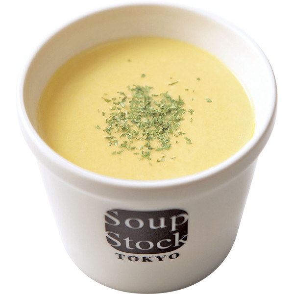 [スープストックトーキョー]とうもろこしとさつま芋のスープ