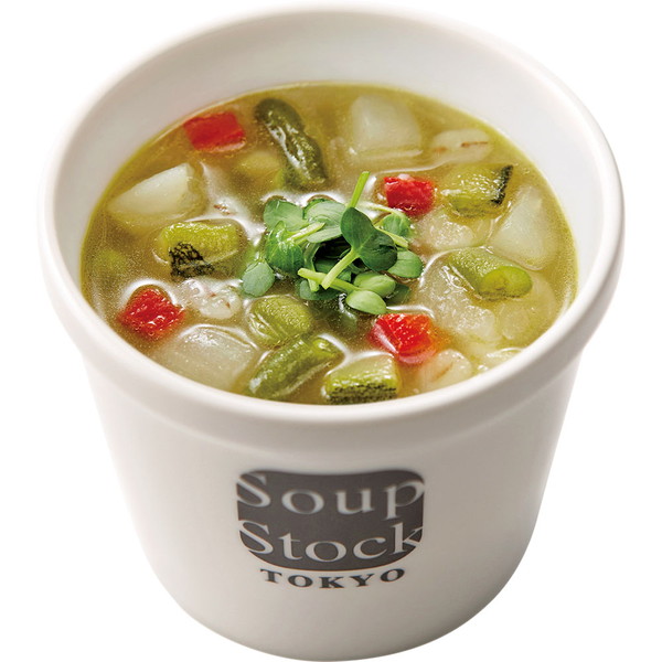 [スープストックトーキョー]緑の野菜のミネストローネ