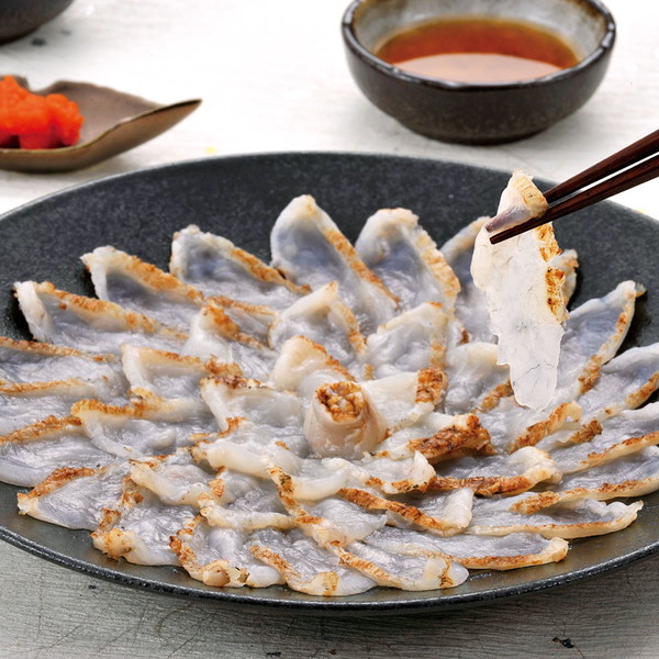 [ふく太郎本部]山口県萩産 活〆まふく炙り刺身（3人前）