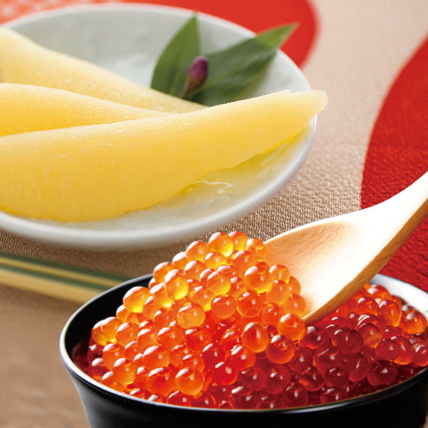 [味紀行うち川]いくら油漬・味付け数の子セット