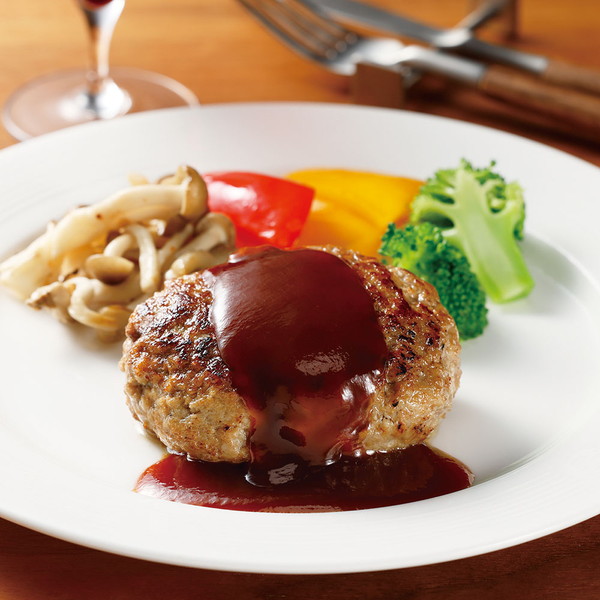 山口県産黒毛和牛100％使用ハンバーグ