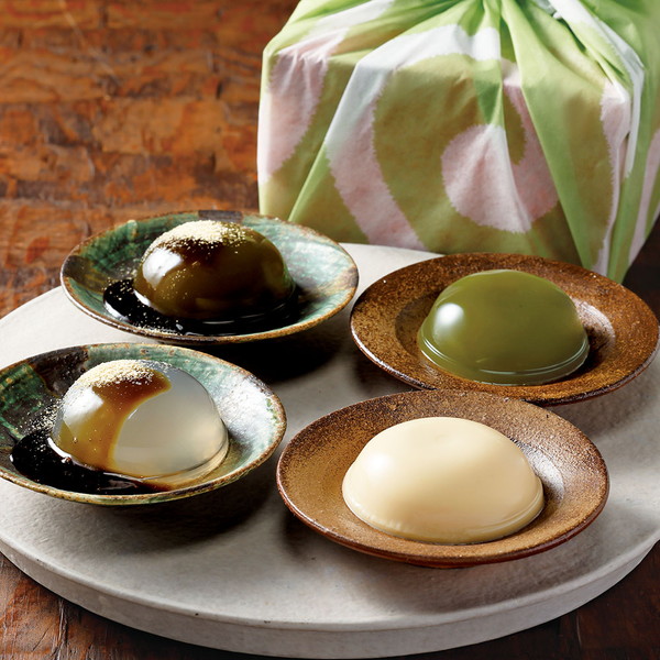 [華緑園本舗 亀久堂] 吉野葛すいーつ（くず餅・くずぷりん）詰合せ2段