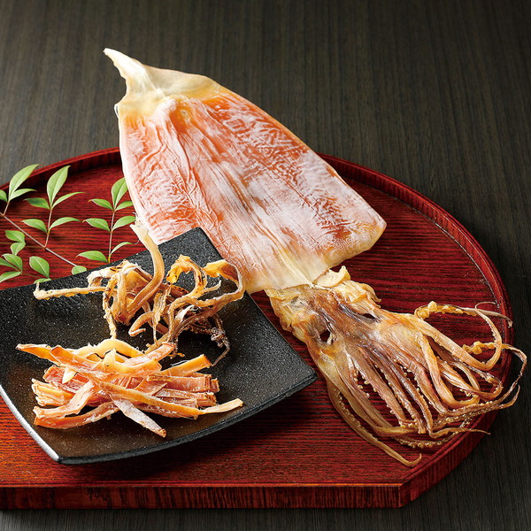 国内産松白するめ