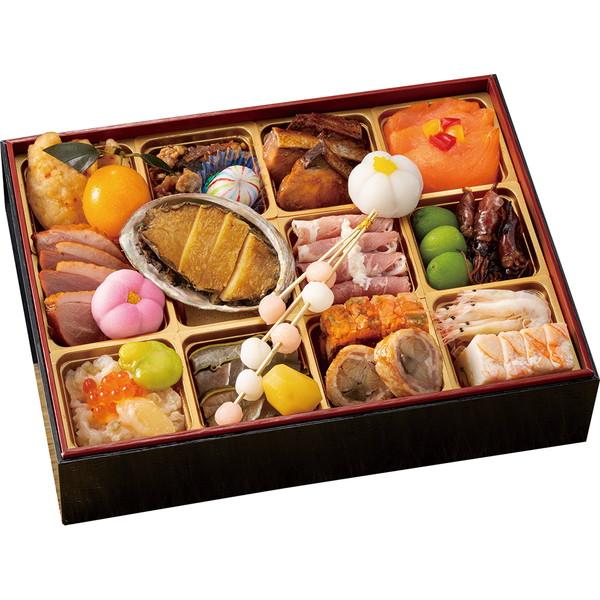 金沢迎賓館 「金茶寮」酒肴おせち一段重 (2～3人前)