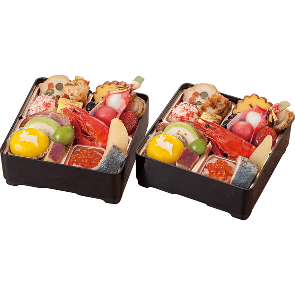 加賀 月うさぎの里 「加賀兎郷」和洋おせち二折 (2人前)