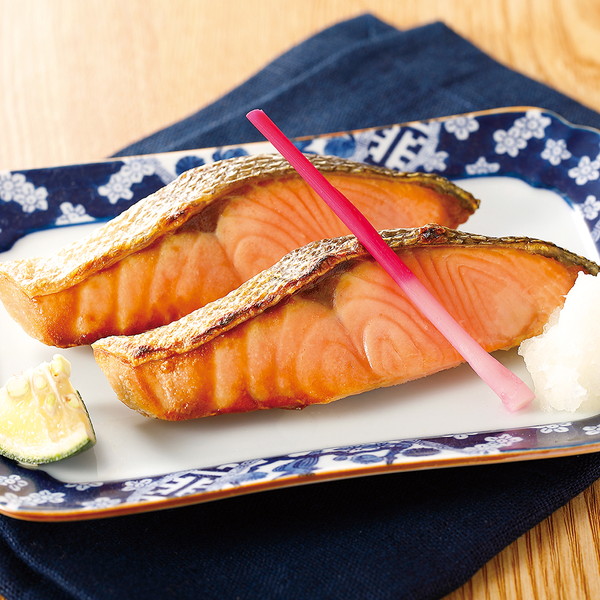 新潟・村上 塩引鮭切身（7切）