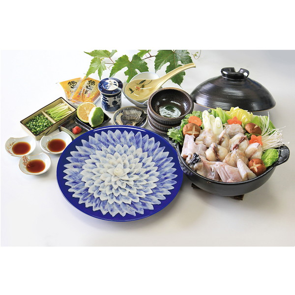 魚重 下関のとらふく料理フルコース（3～4人前）