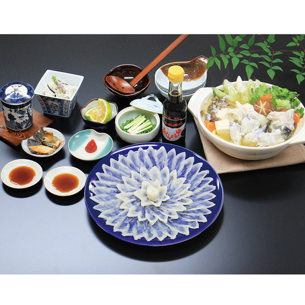 魚重 下関のとらふく料理フルコース（2～3人前）