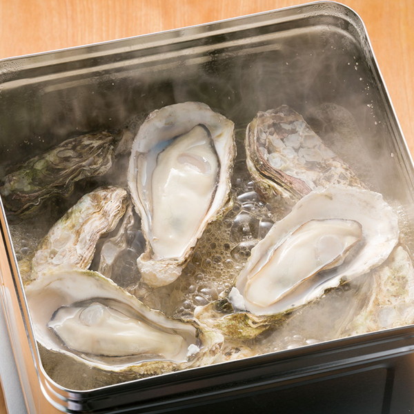 [寺本水産] 鍛え牡蠣カンカン焼き 冷凍15個[加熱用]