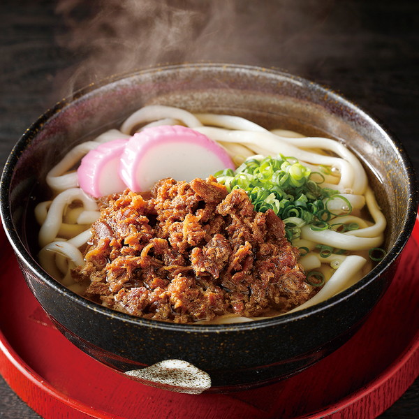 [北九州駅弁当] かしわうどん