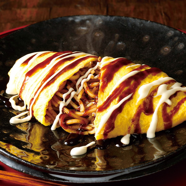 [千房] オムそば