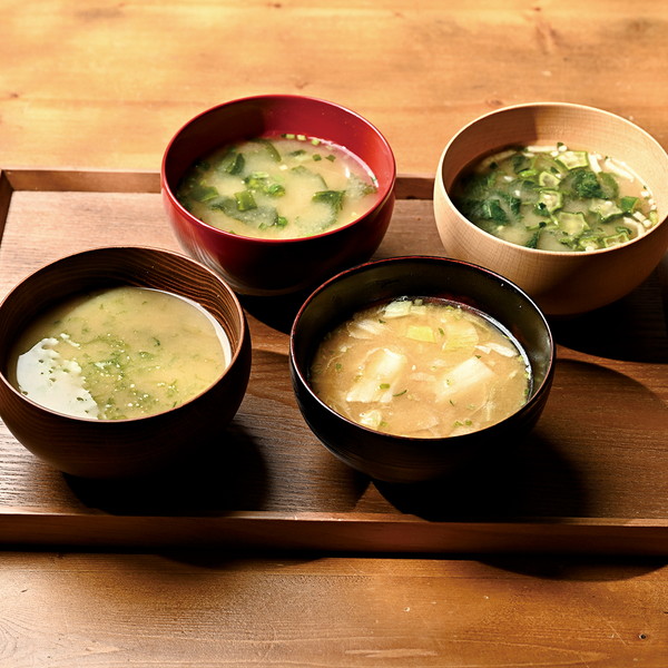 しあわせいっぱい技ありいっぱいおみそ汁詰め合わせ（4種8食）