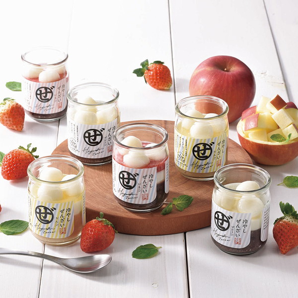 北海道冷やしぜんざい3種6本セット