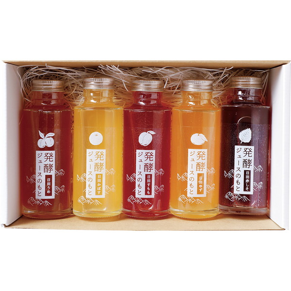 発酵ジュースのもと 5種類セット